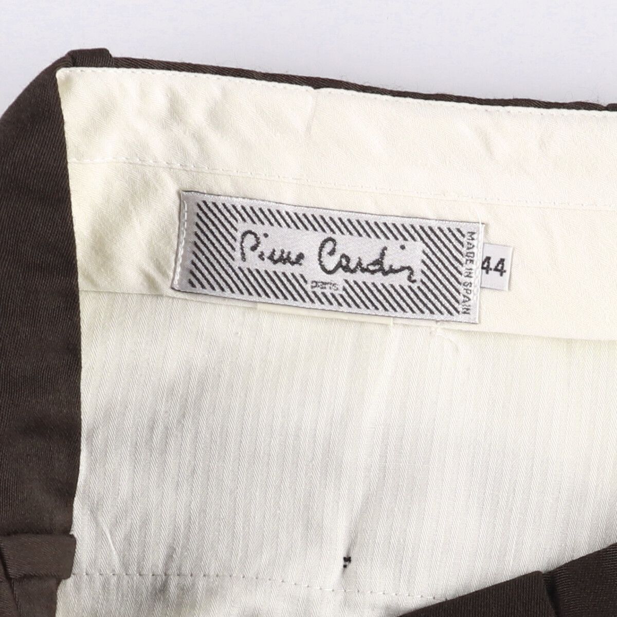 古着 ピエールカルダン Pierre Cardin paris ツータック ウールパンツ