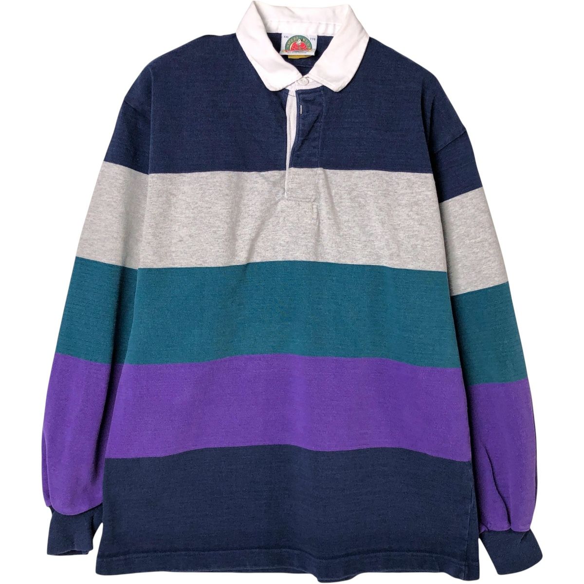 希少　旧タグ　90年代　Barbarian ラガーシャツ　長袖　L カナダ製 古着 90年代 バーバリアン BARBARIAN 長袖 ラガーシャツ カナダ製