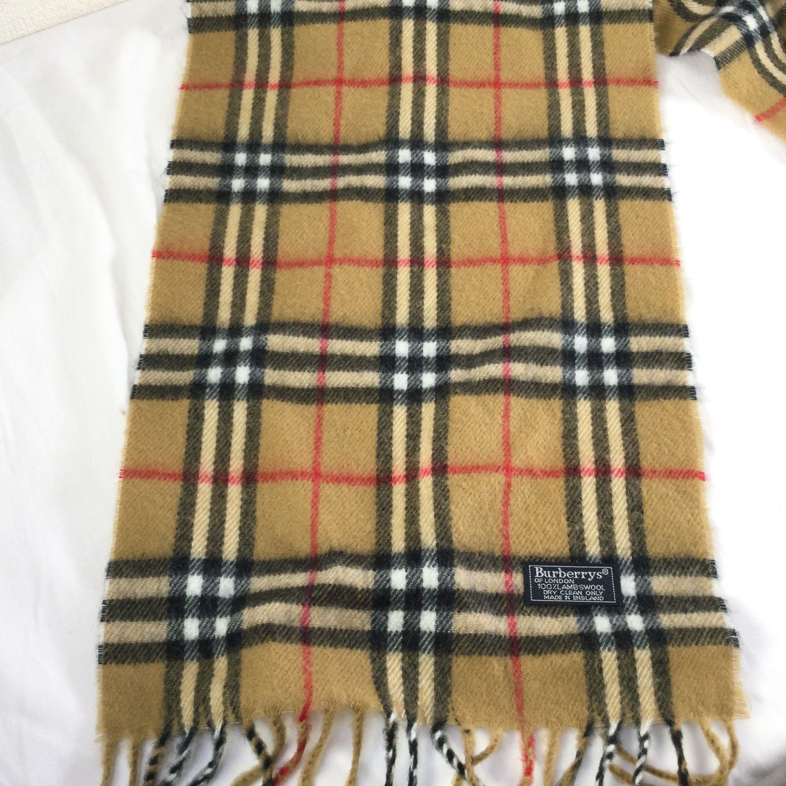 Burberrys バーバリーズ ノバチェック バーバリー 100% ラムウール