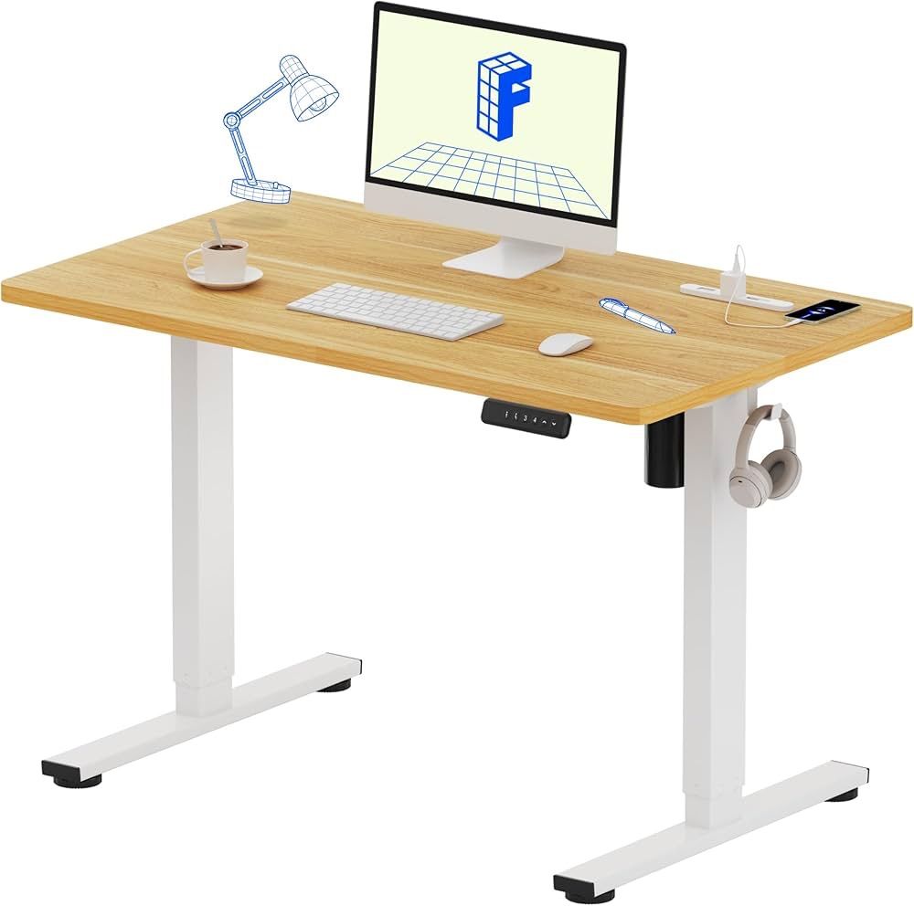 FlexiSpot】電動昇降デスク EF1 Pro 在宅ワーク/オフィス用 高さ調節