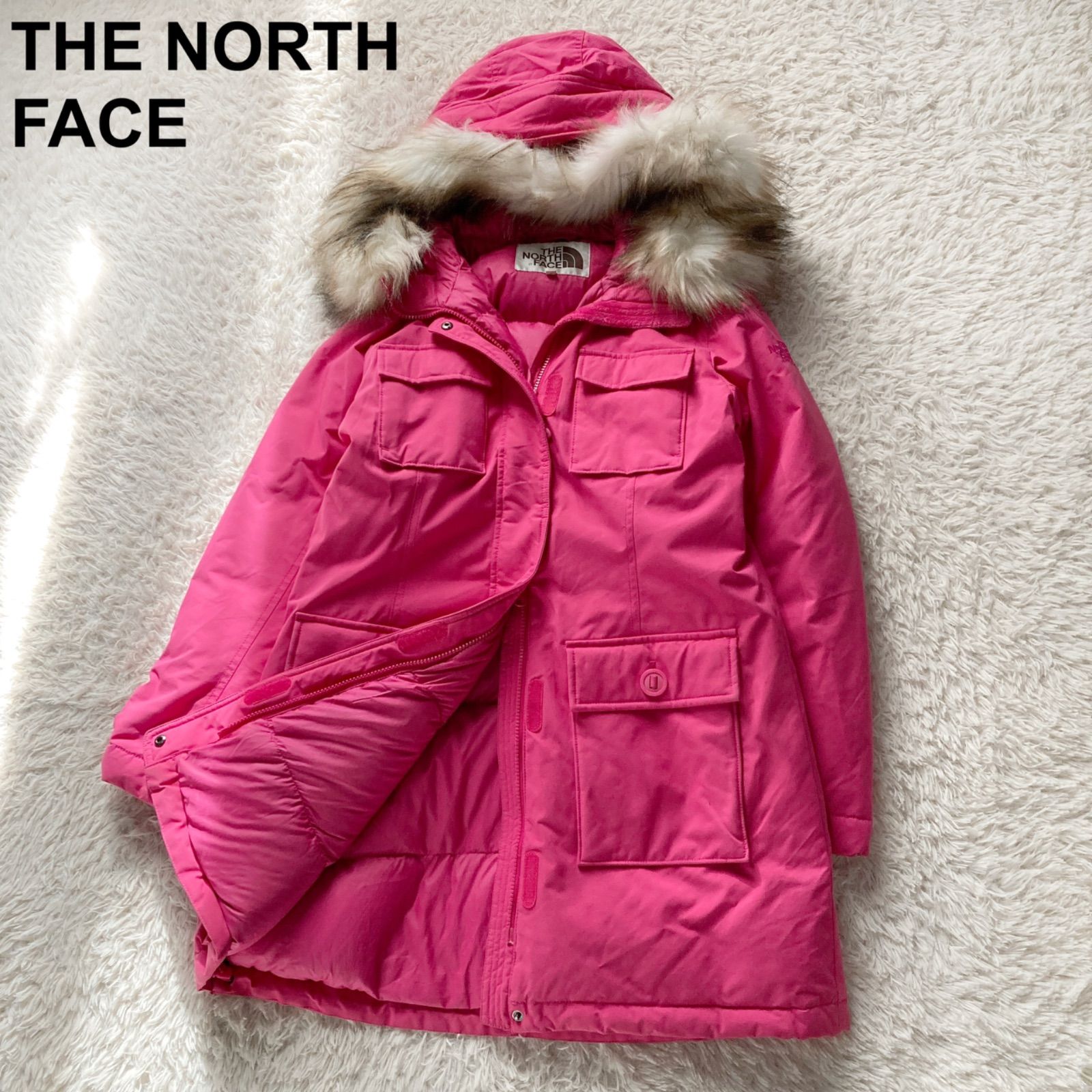 美品 THE NORTH FACE ザノースフェイス ホワイトレーベル ダウンコート