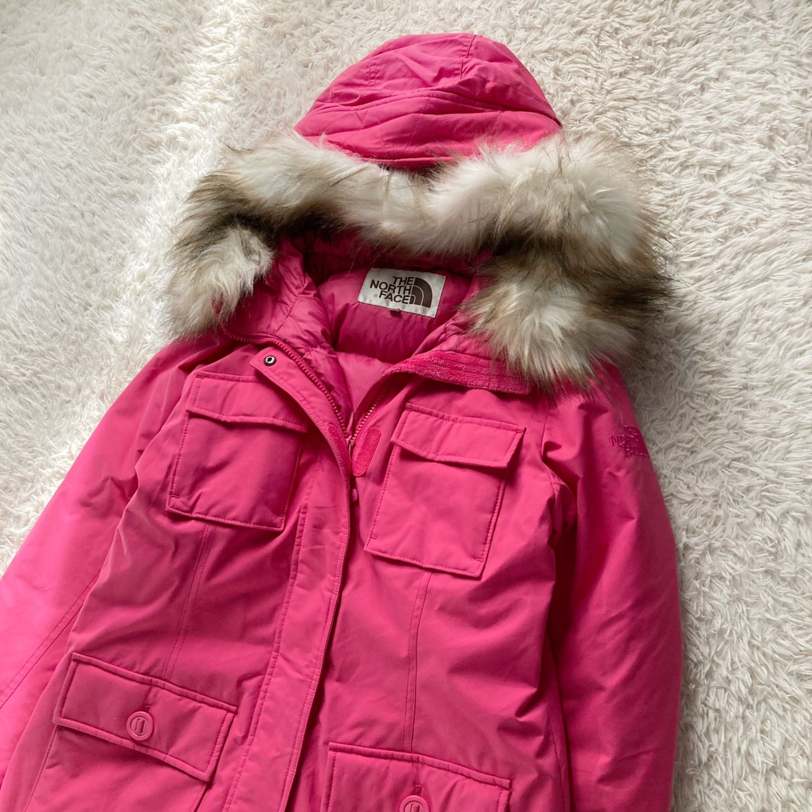 美品 THE NORTH FACE ザノースフェイス ホワイトレーベル ダウンコート