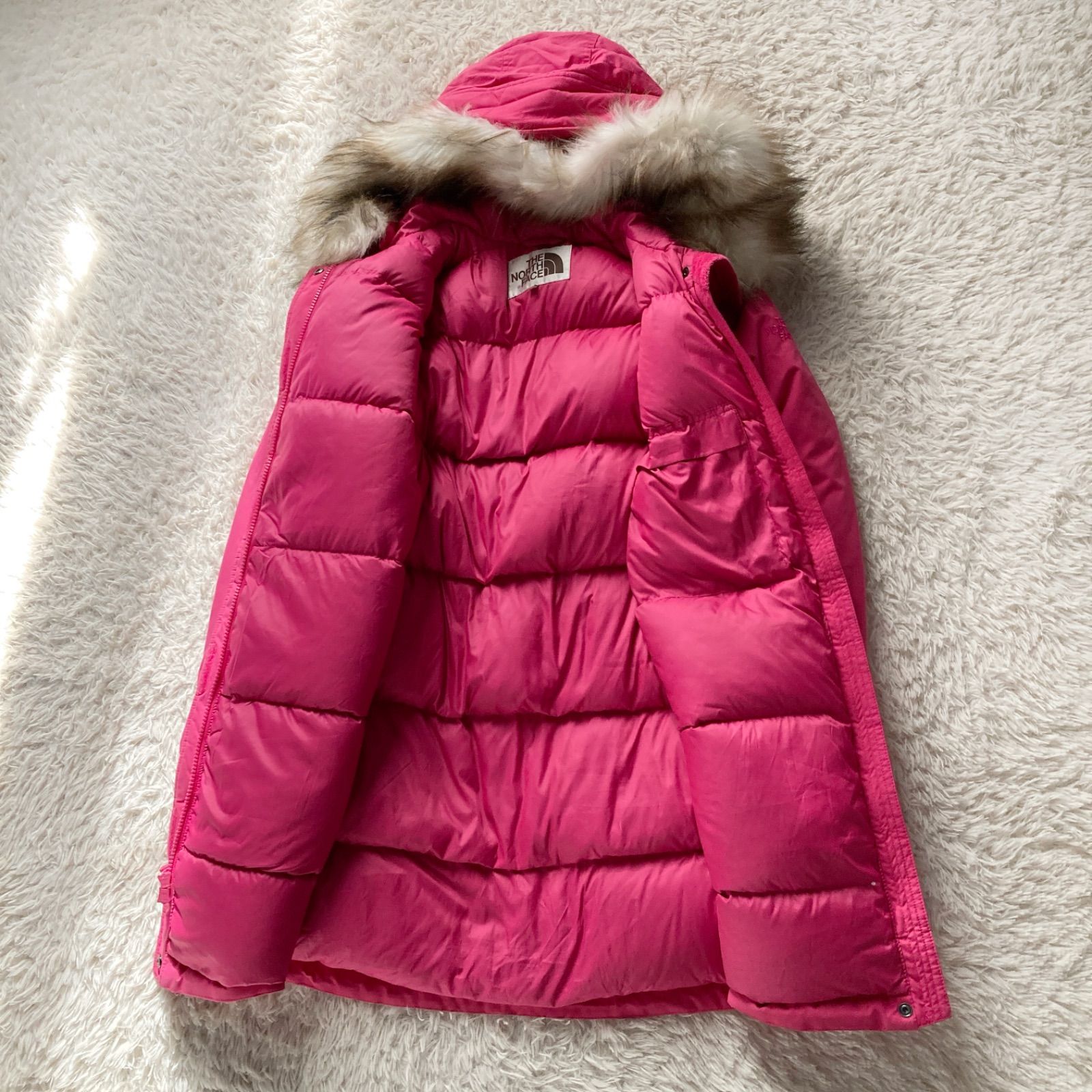 美品 THE NORTH FACE ザノースフェイス ホワイトレーベル ダウンコート