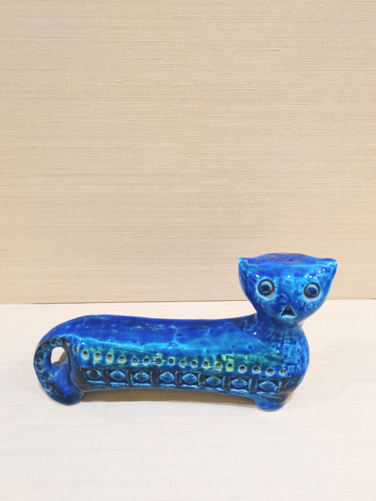 ビトッシ リミニブルー ネコのインテリアオブジェ - メルカリ