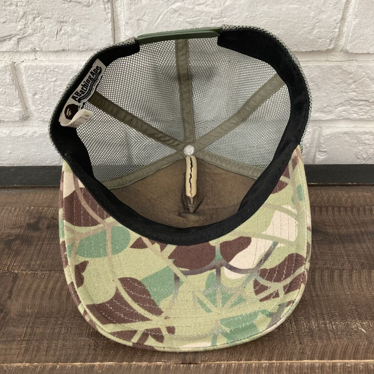 メンズ Marvel Comics スパイダーマン × BAPE CAMO キャップ a bathing
