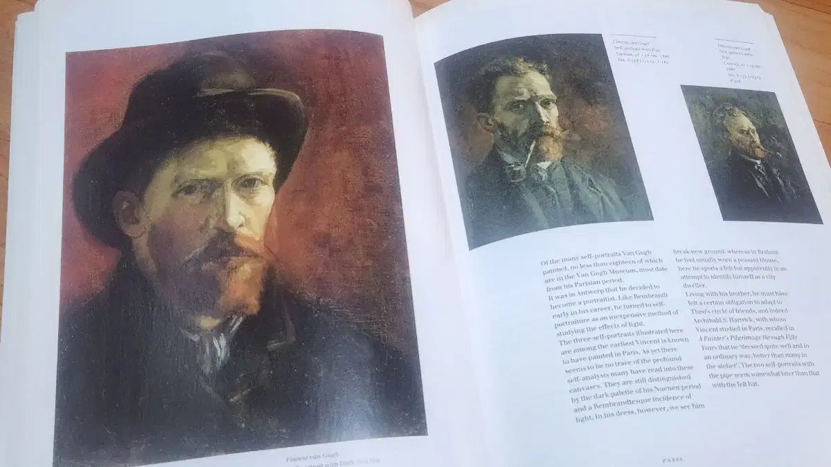 ゴッホ 画集 英語 ONE 原文 解説書 Van Gogh & きらめく色彩の