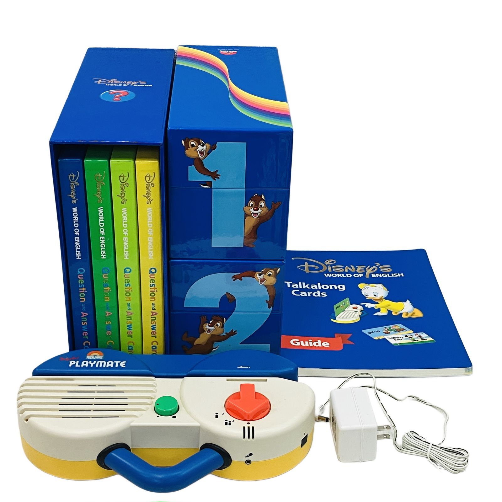 Disney World of English 教材一式　2017 ワールドファミリー DWE 2017年頃 トークアロング Q&A セット TQ