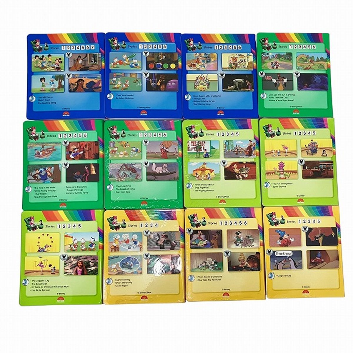 DWE ストレート ブルーレイ 2021年頃 Blu-ray 12巻 ディズニー英語