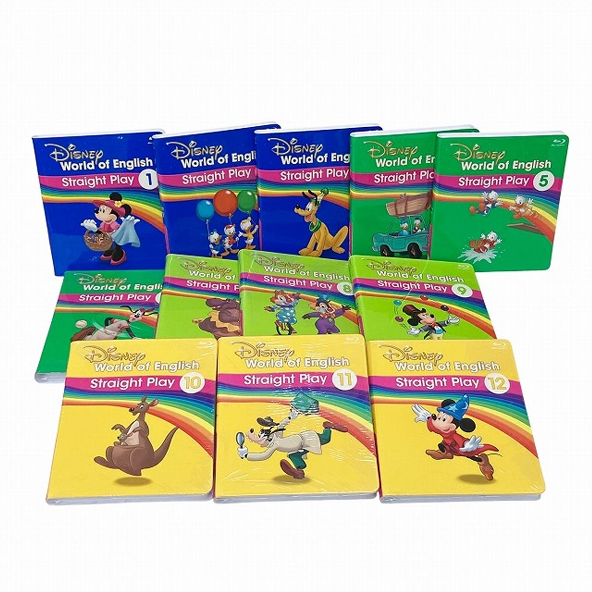 DWE ストレート ブルーレイ 2021年頃 Blu-ray 12巻 ディズニー英語