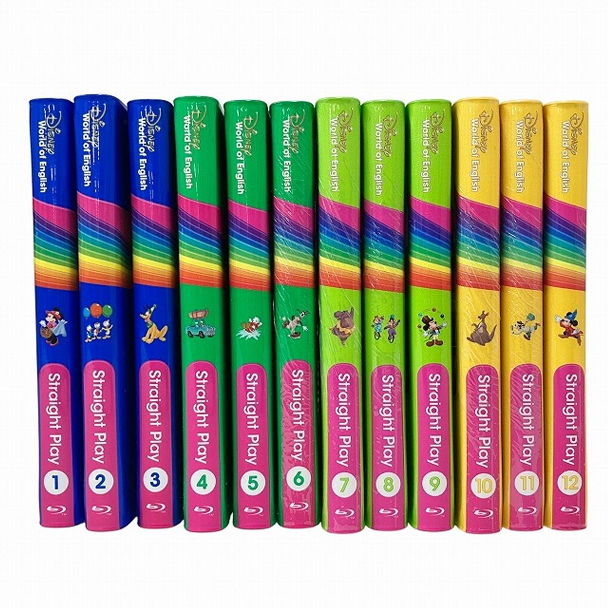 DWE ストレート ブルーレイ 2021年頃 Blu-ray 12巻 ディズニー英語