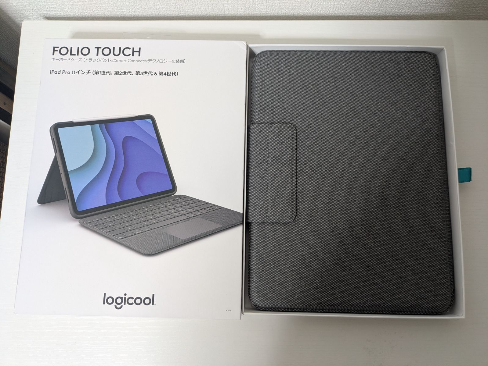 極美品】ロジクール FOLIO TOUCH for iPad Pro 第1世代、第2世代、第3