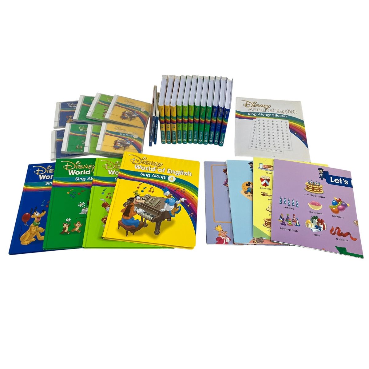 DWE シングアロング Blu-ray CD ほぼ未開封 2021年頃 ディズニー英語