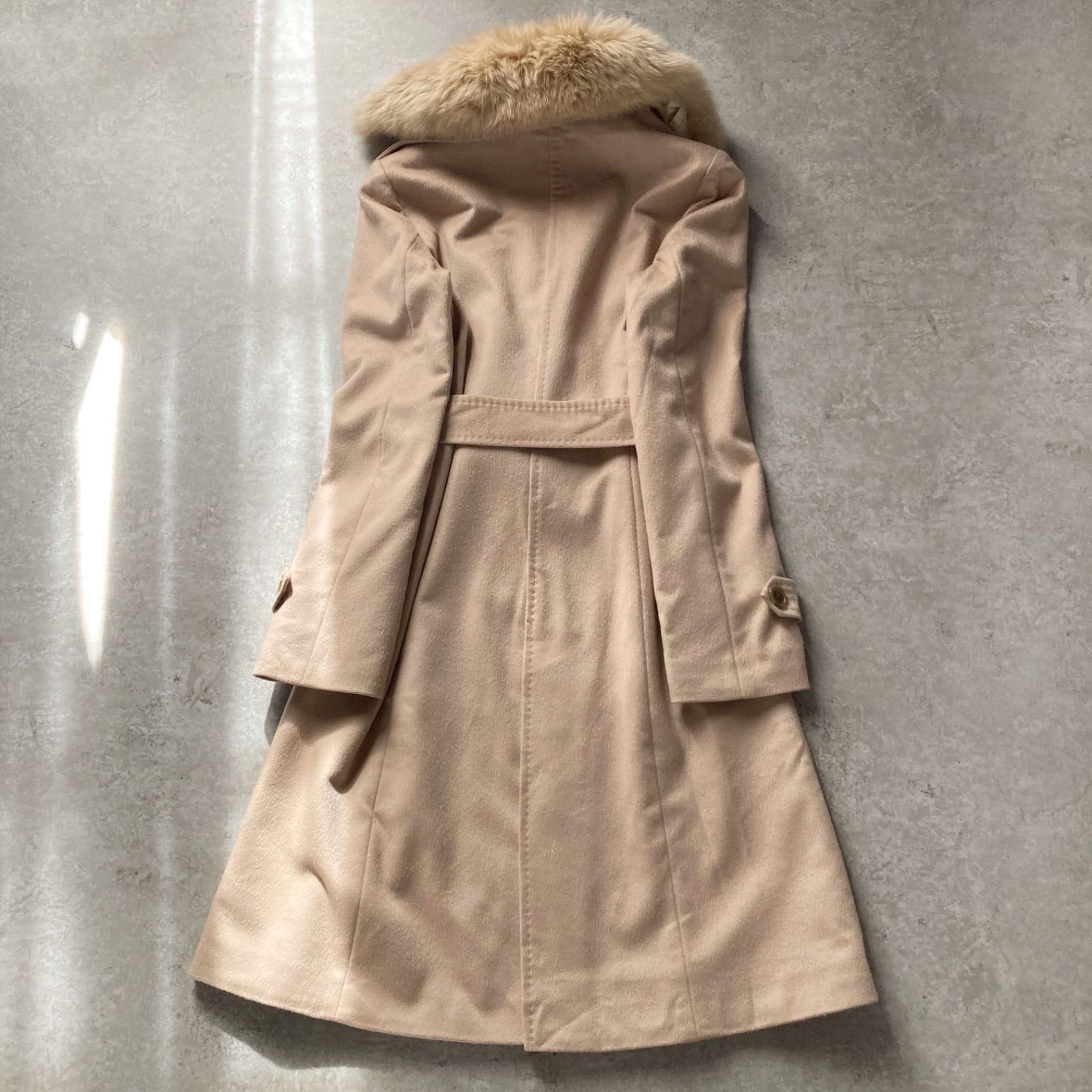 美品 クードシャンス COUP DE CHANCE ロングコート 上質 高級カシミヤ 