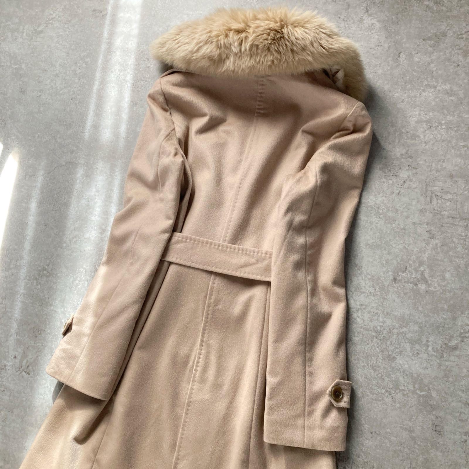 美品 クードシャンス COUP DE CHANCE ロングコート 上質 高級カシミヤ