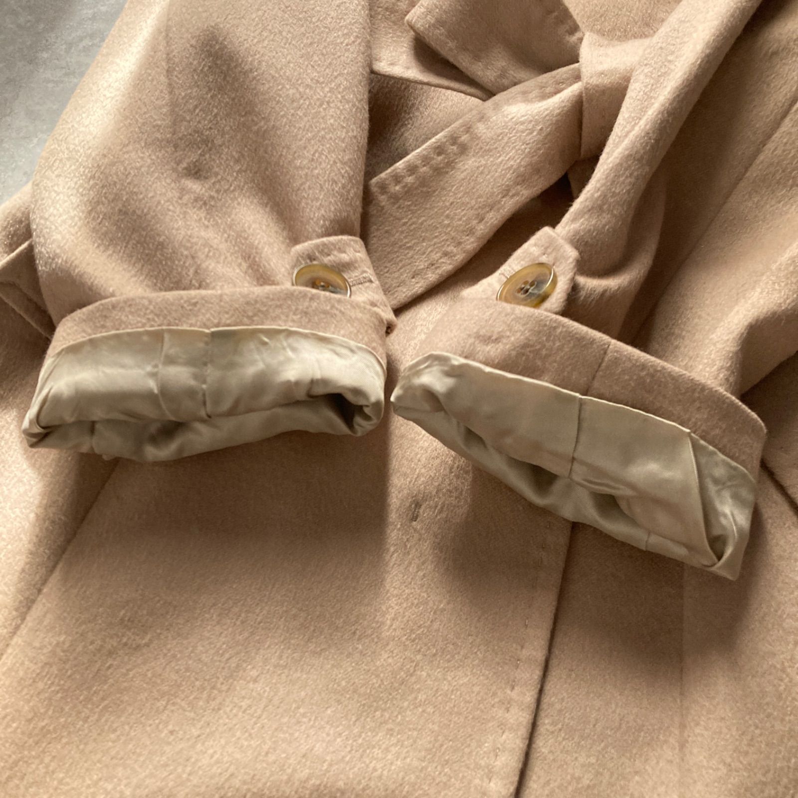 美品 クードシャンス COUP DE CHANCE ロングコート 上質 高級カシミヤ 