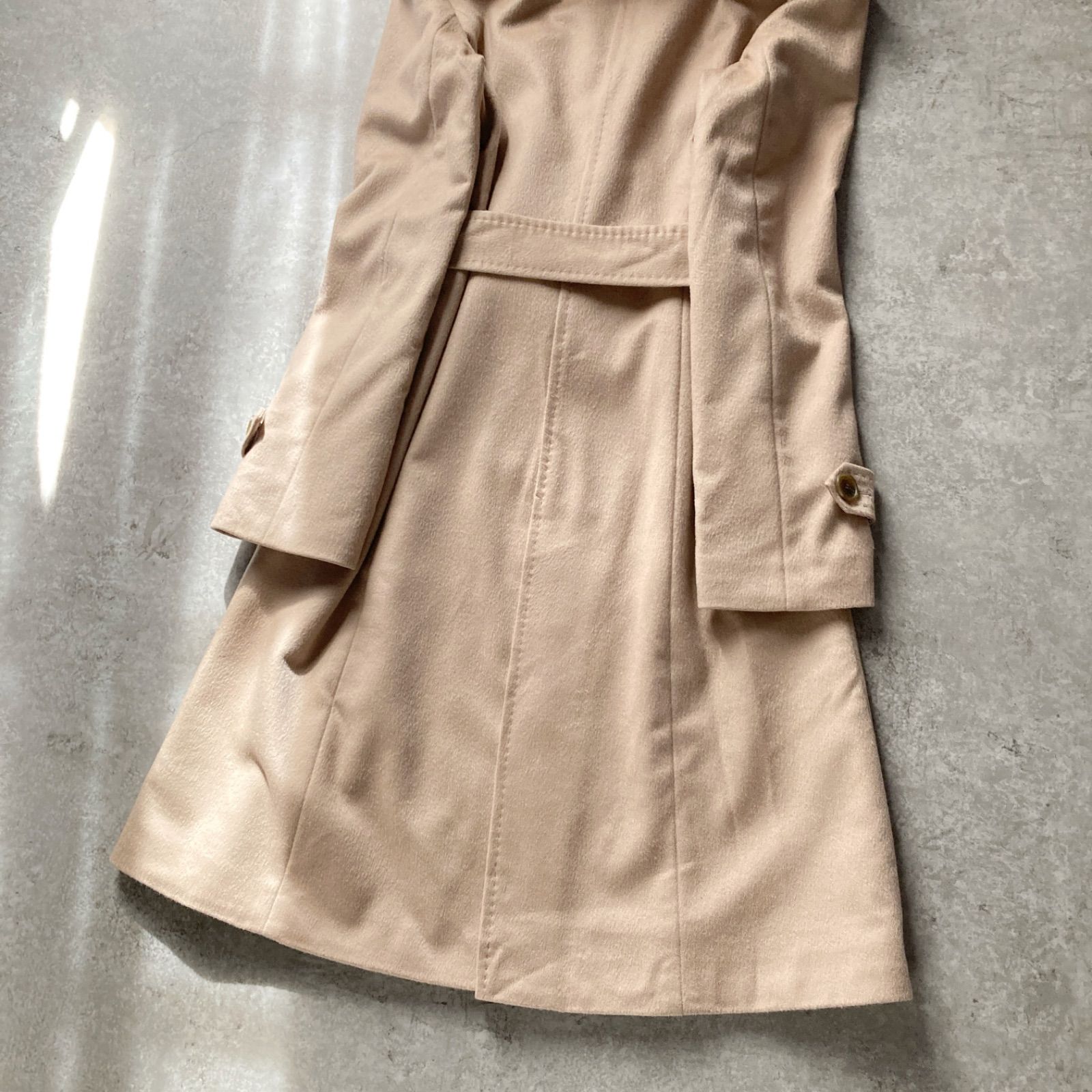 美品 クードシャンス COUP DE CHANCE ロングコート 上質 高級カシミヤ 