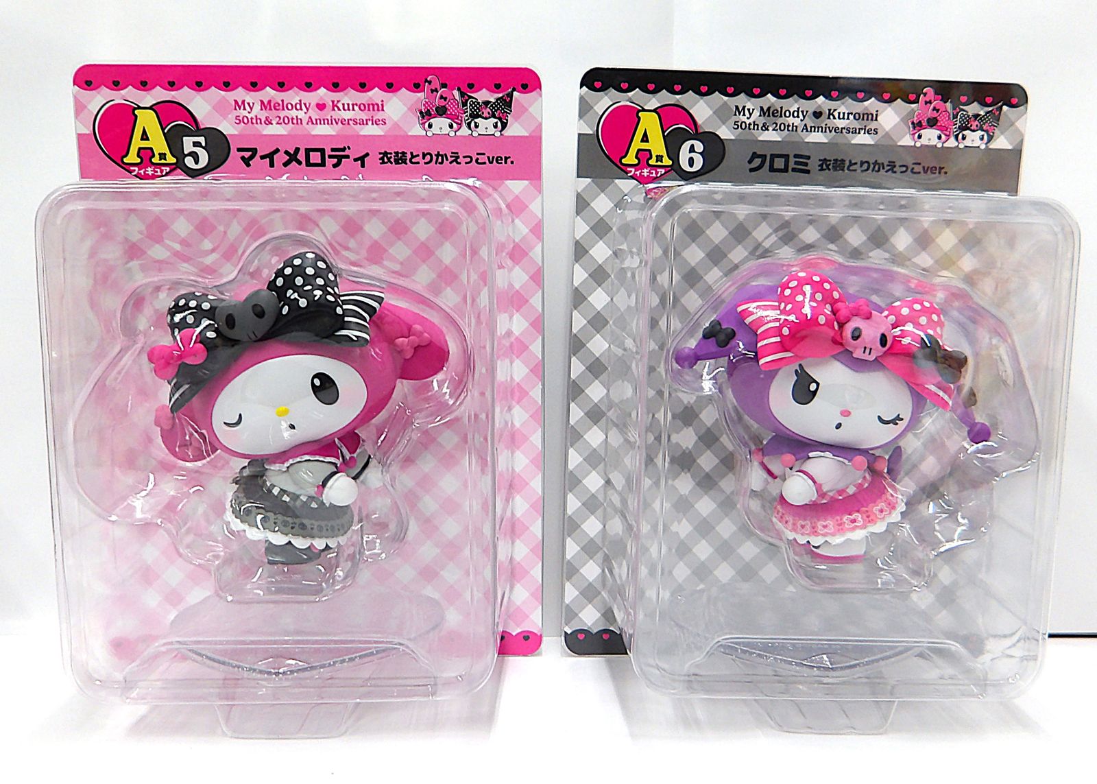 中古】 Happyくじ My Melody ＆ Kuromi 50th＆20th Anniversaries A賞