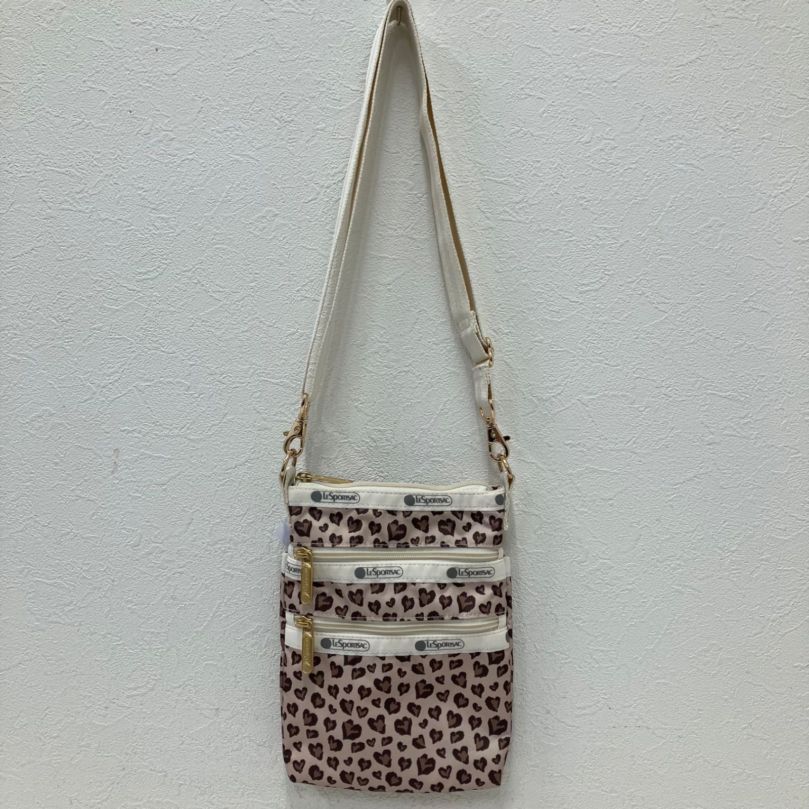 8623 LeSportsac レスポートサック ショルダーバッグ ラテハート