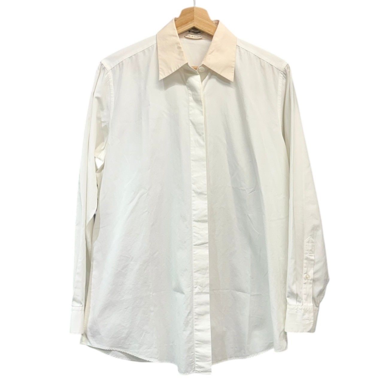 HERMES by Martin Margiela エルメス マルジェラ期 襟切替コットン