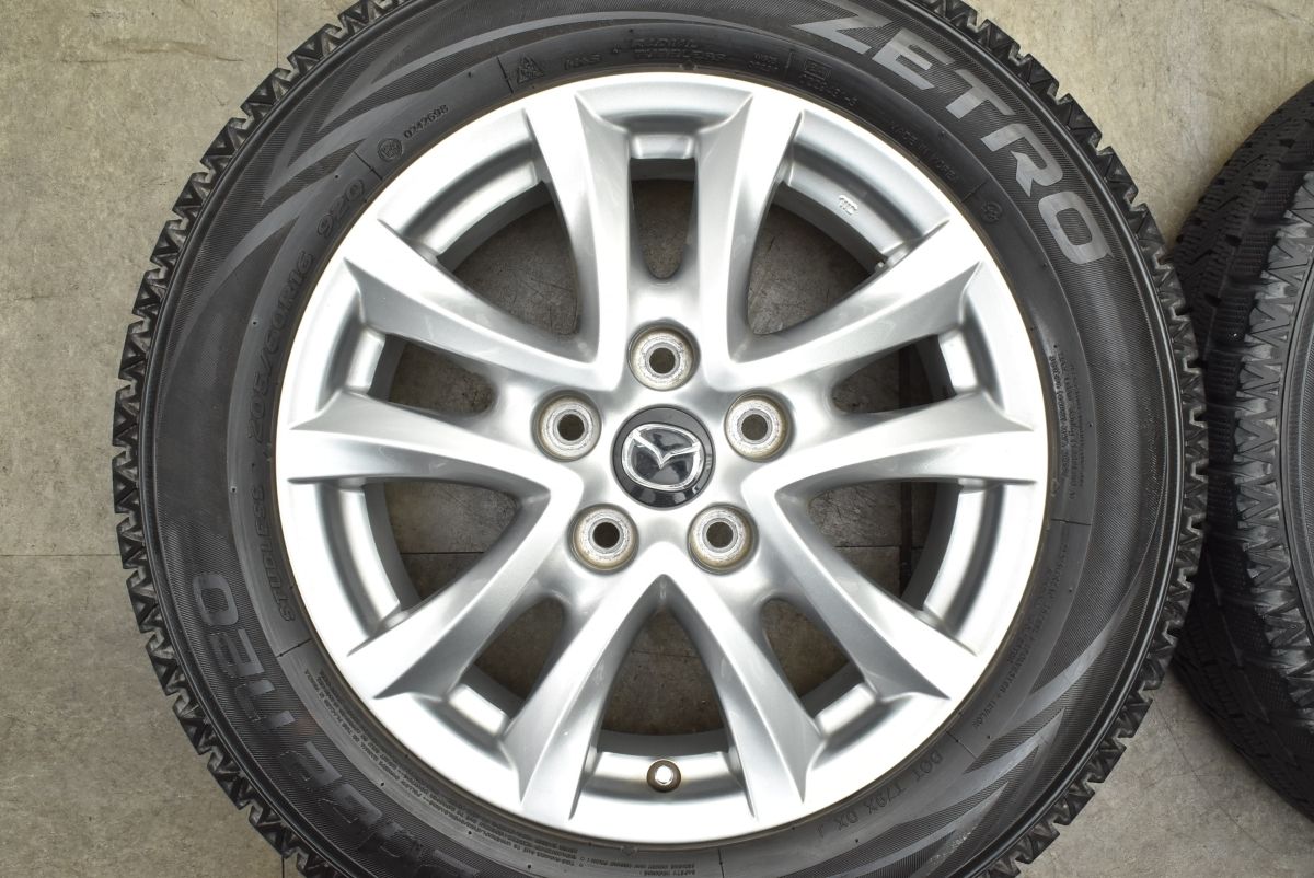 ヒマ ホイール良好】マツダ BM BY アクセラ 純正 16in 6.5J +50 PCD114.3