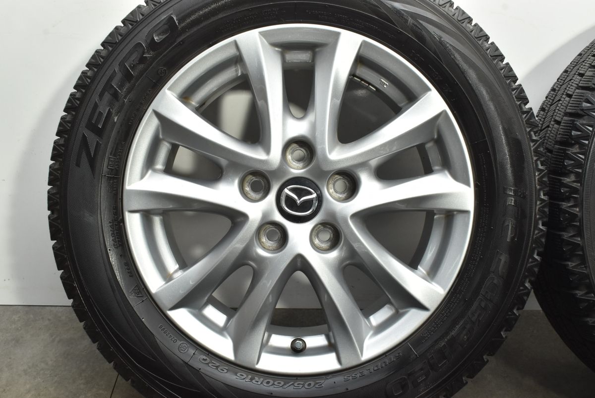 ホイール良好】マツダ BM BY アクセラ 純正 16in 6.5J +50 PCD114.3