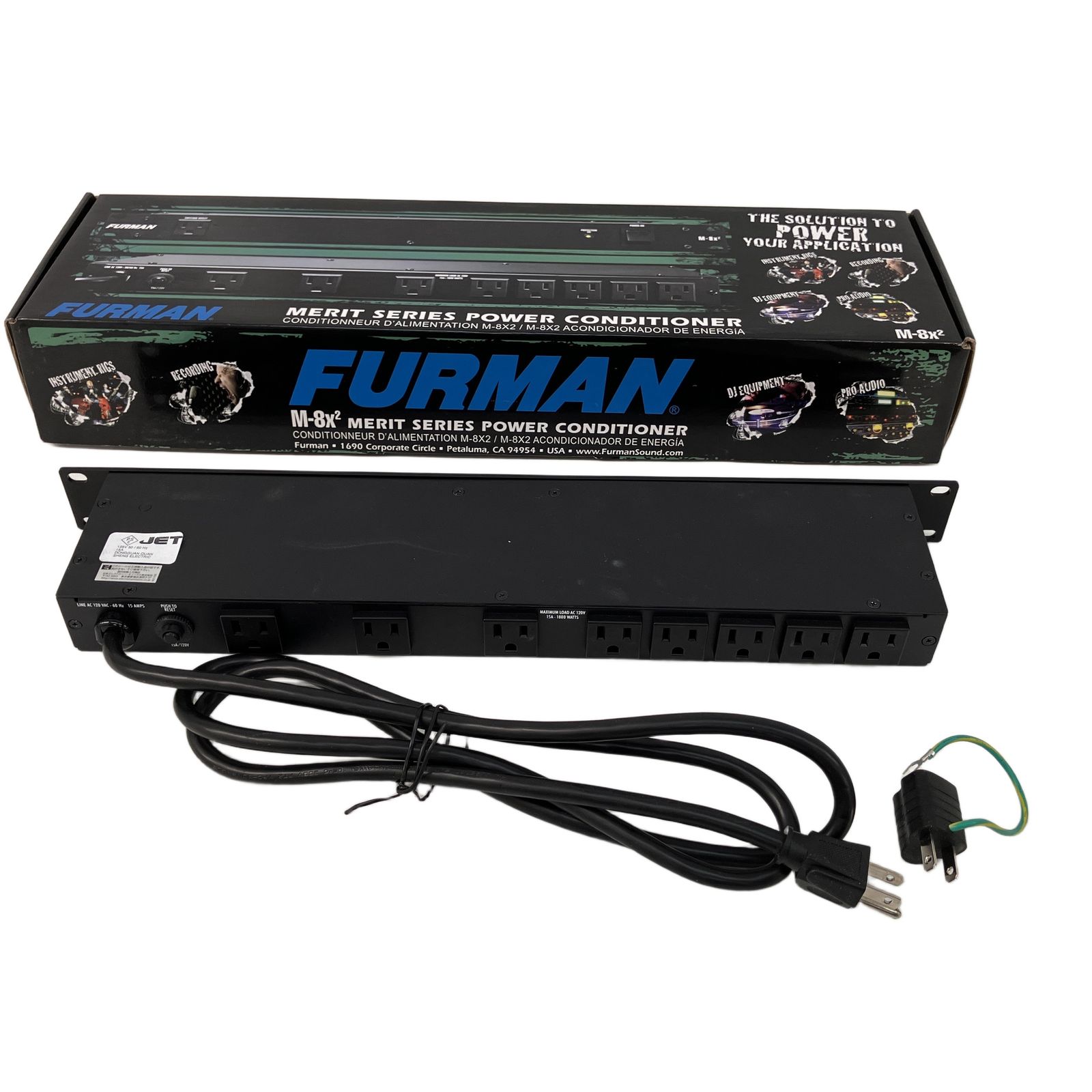 FURMAN ファーマン M-8X2 パワーコンディショナー 電源装置 中古