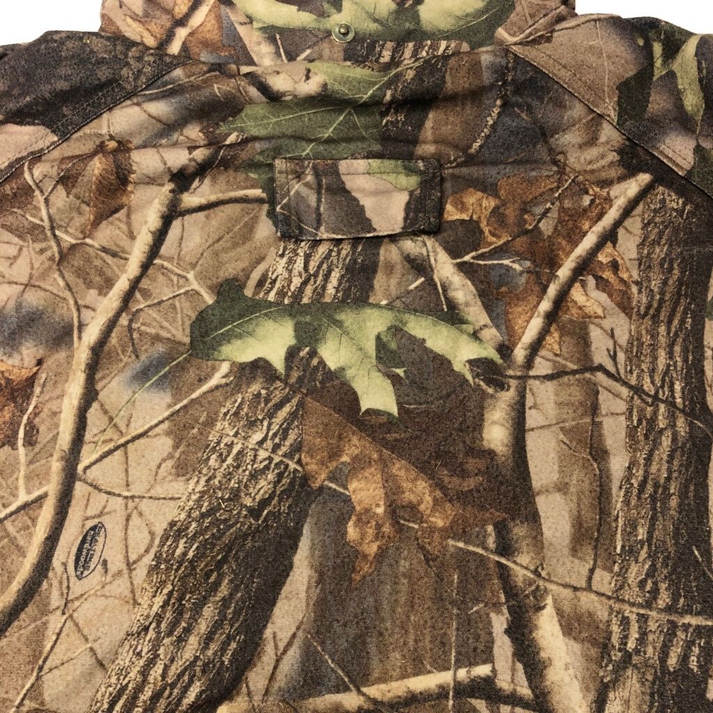 WOOLRICH ウールリッチ リアルツリーカモ ブルゾンジャケット アウトドア 迷彩(メンズ XL)中古 古着 V9400 WOOLRICH ウールリッチ リアルツリーカモ ブルゾンジャケット