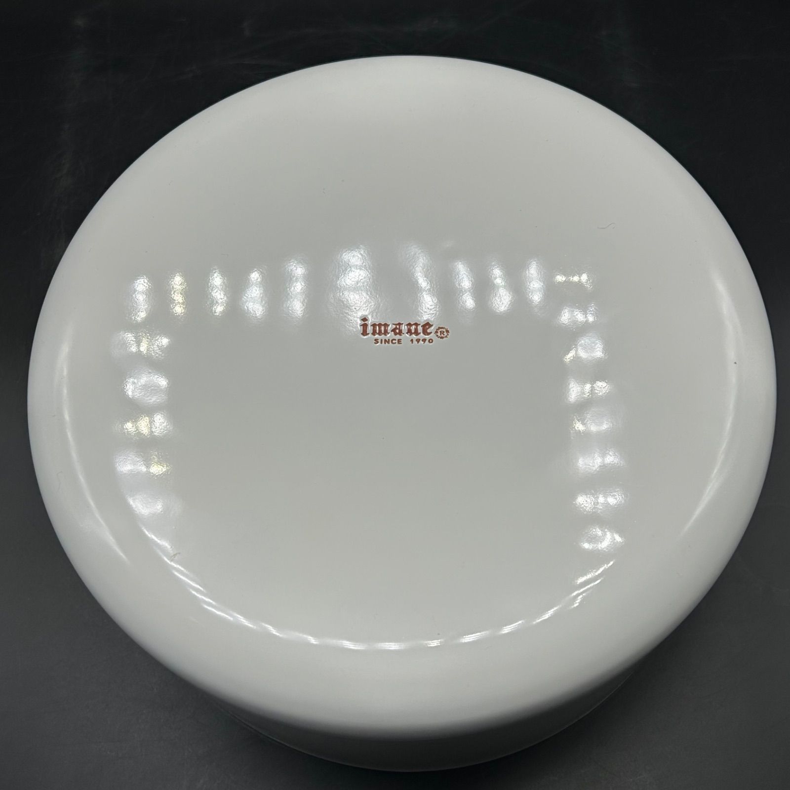 イマン imane ビビアンピンク ホーロー 丸缶 Lサイズ 琺瑯 25cm - メルカリ