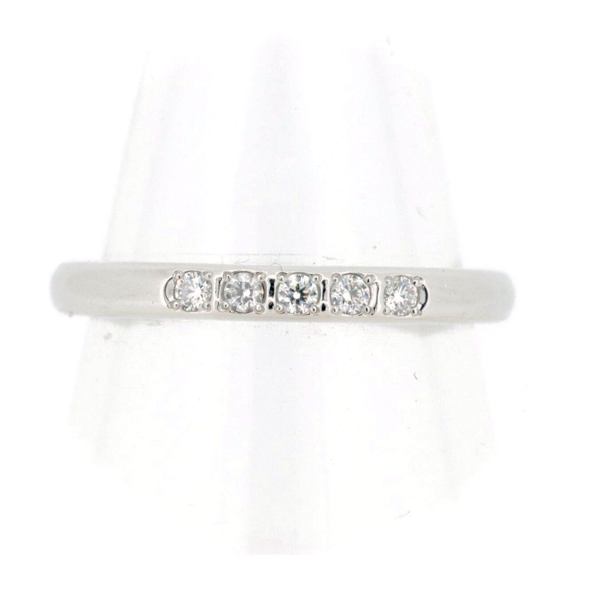 ラザールダイヤモンド ダイヤモンド リング 指輪 0.07ct 8号 Pt950