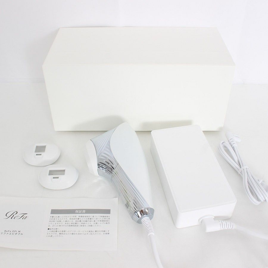 美品】MTG ReFa EPI W RE-AY-02A 光美容器 脱毛 リファ エピ ダブル