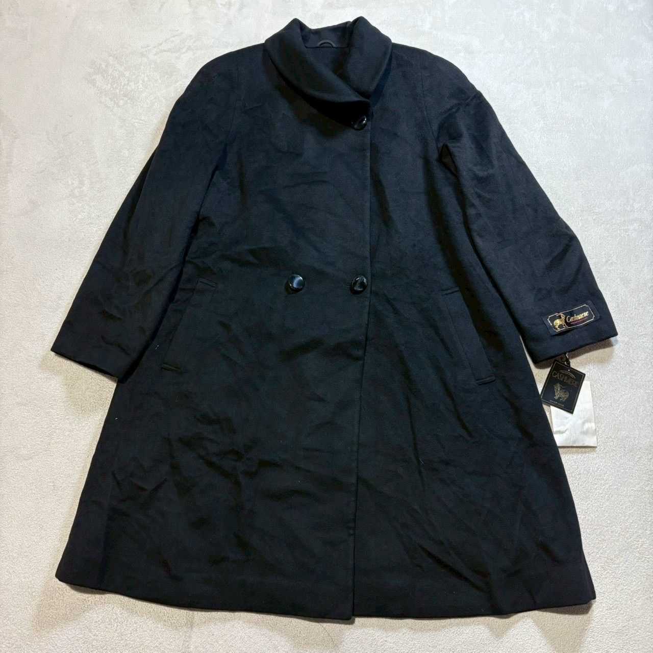 タグ付き新品未使用】高級コート cashmere カシミヤ カシミヤ100 