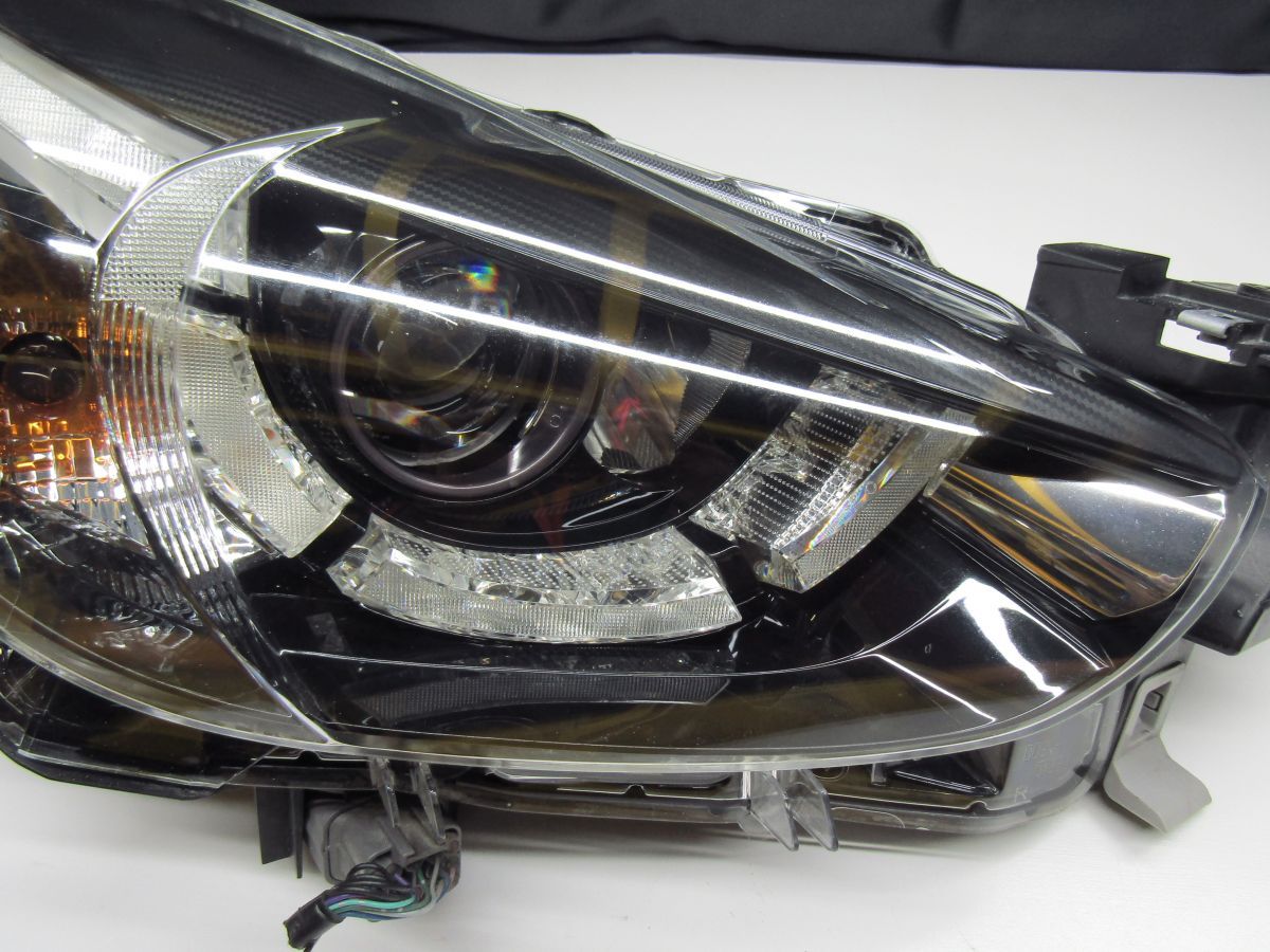 マツダ DJ デミオ 純正 右 LED ヘッドライト DJ3FS Koito 100-18373