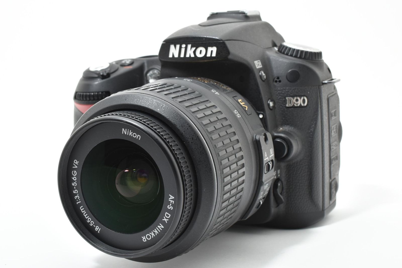 ニコン Nikon D90 レンズセット AF-S 18-55mm F3.5-5.6 DX VR ≪S数