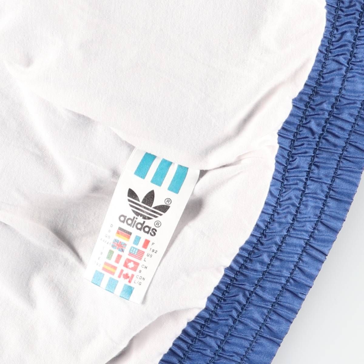 古着 80年代 アディダス adidas ナイロンジャケット メンズL相当
