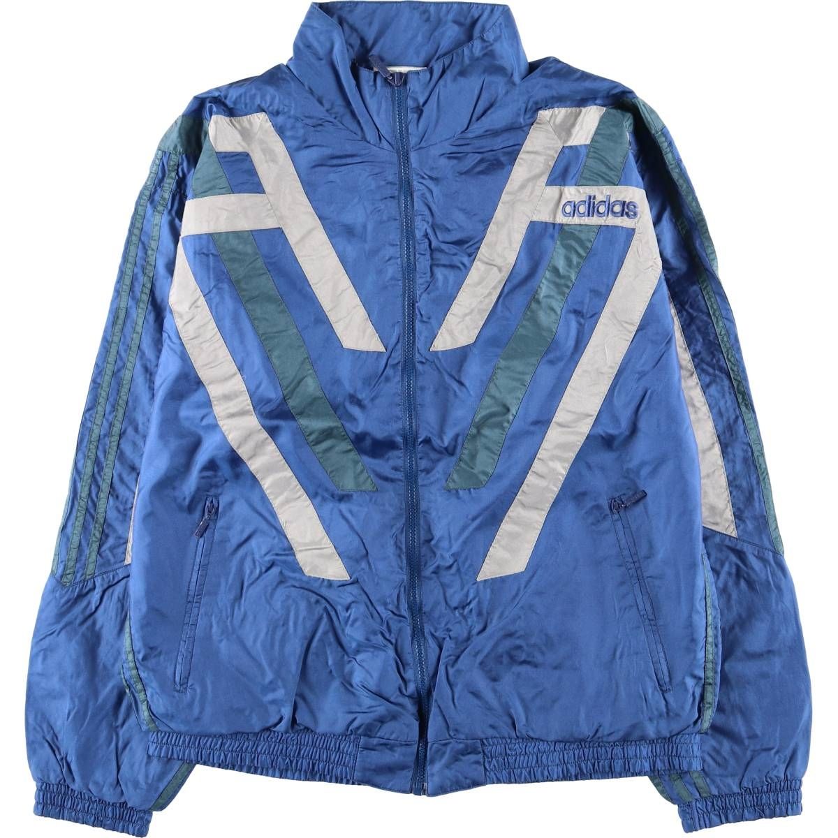 古着 80年代 アディダス adidas ナイロンジャケット メンズL相当 