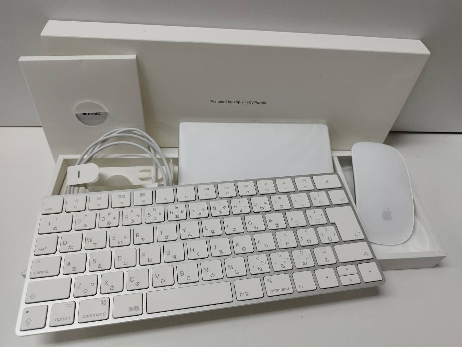 美品】Apple Magic Keyboard/日本語配列(A1644) Magic Mouse 2(A1657