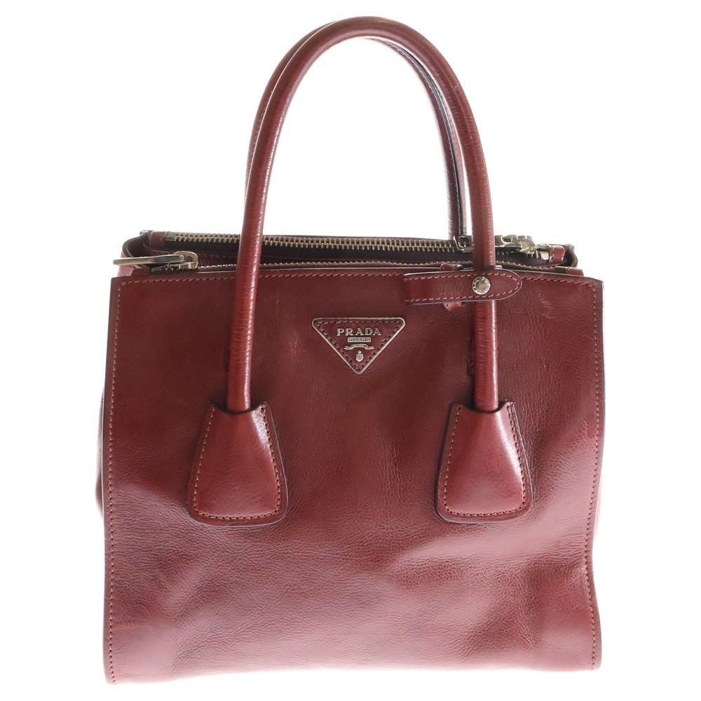 PRADA (プラダ) トライアングルプレート 2WAYレザーショルダー