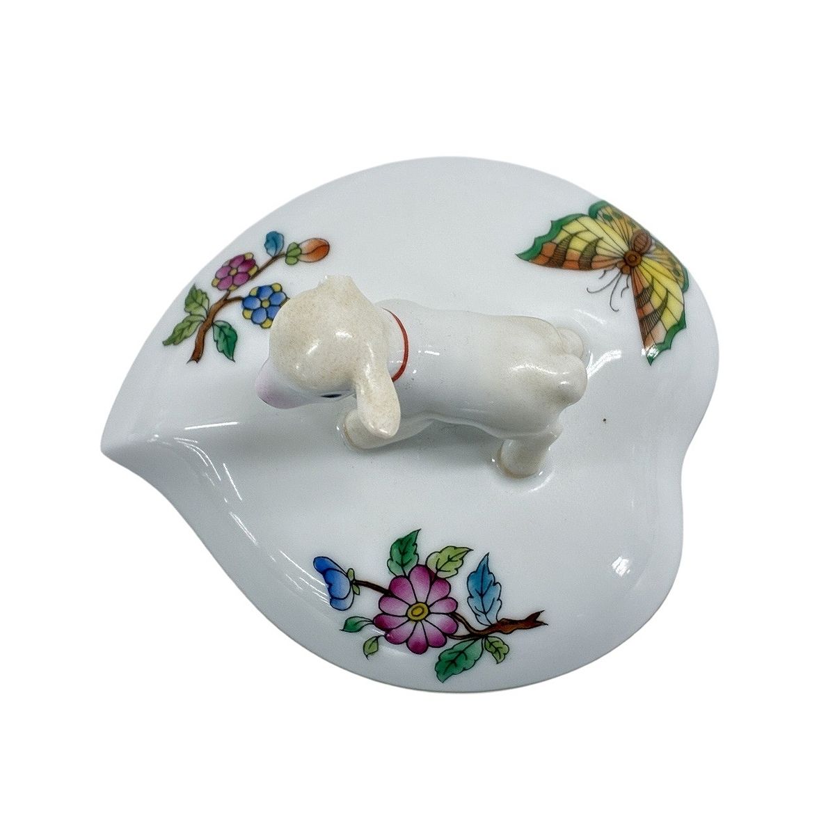 Herend ヘレンド ボンボニエール 馬の置物付き小物入れ HEREND 6005-0-41 VA ヘレンド ボンボニエール 干支小筺 小物入れ 磁器