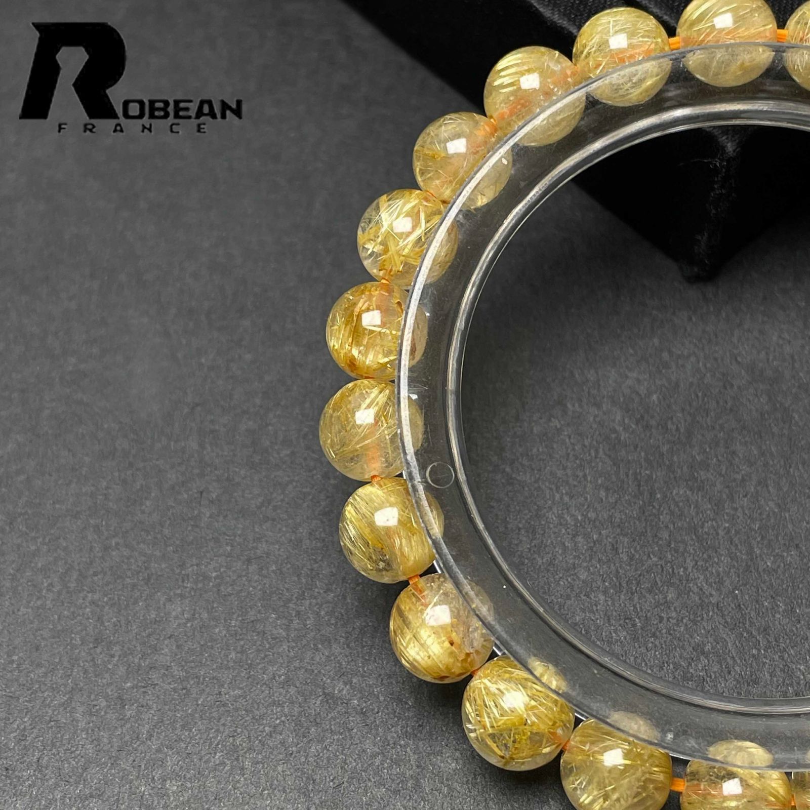 絶賛 逸品 EU製 定価8万円☆ROBEAN・極!極満針ルチルクォーツ