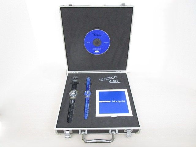SWATCH (スウォッチ) 【 SUITCASE PHIL COLLINS 】 送料無料】☆希少☆SWATCH スウォッチ SUITCASE PHIL COLLINS 2003年