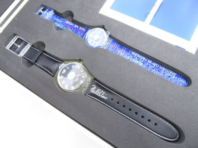 SWATCH (スウォッチ) 【 SUITCASE PHIL COLLINS 】 送料無料】☆希少☆SWATCH スウォッチ SUITCASE PHIL COLLINS 2003年