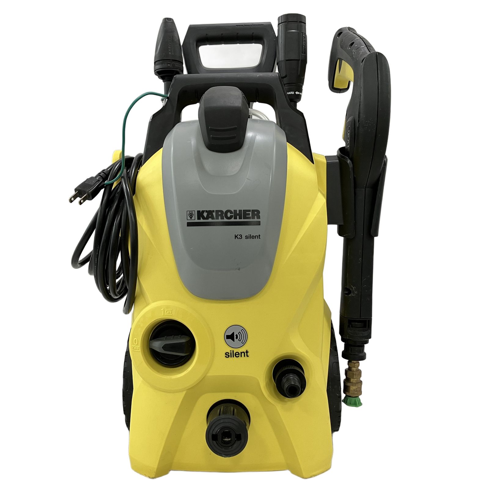 （中古）KARCHER K3 silent 高圧洗浄機本体 KARCHER K3 SILENT 50Hz 家庭用 高圧洗浄機 ケルヒャー 中古 H10839994