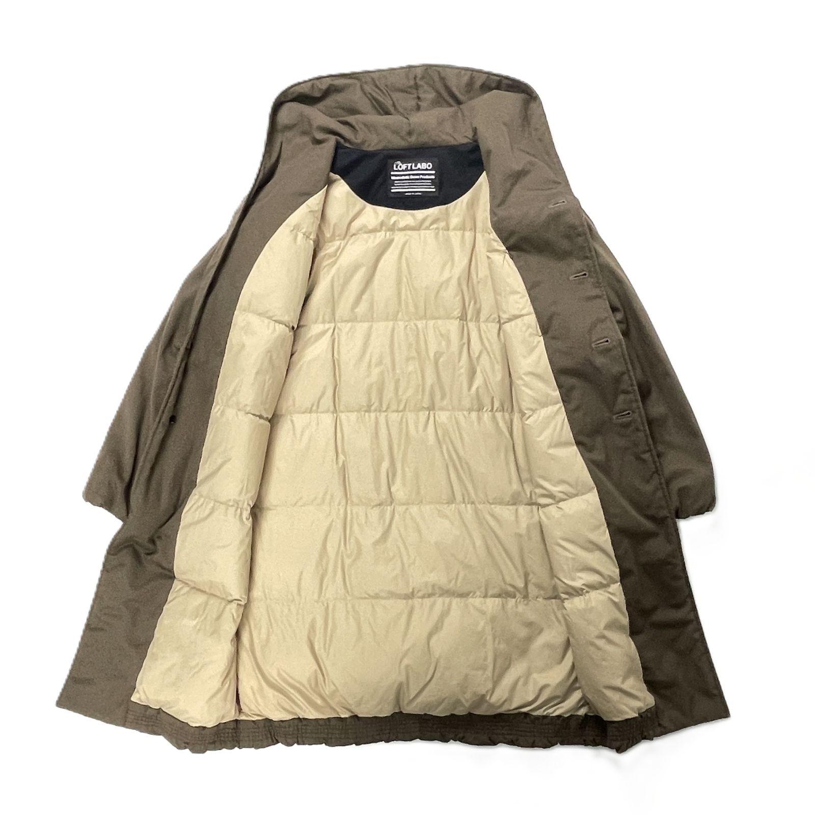 THE LOFT LABO ロフトラボ TL15FJK04 フーデッドロングダウンコート