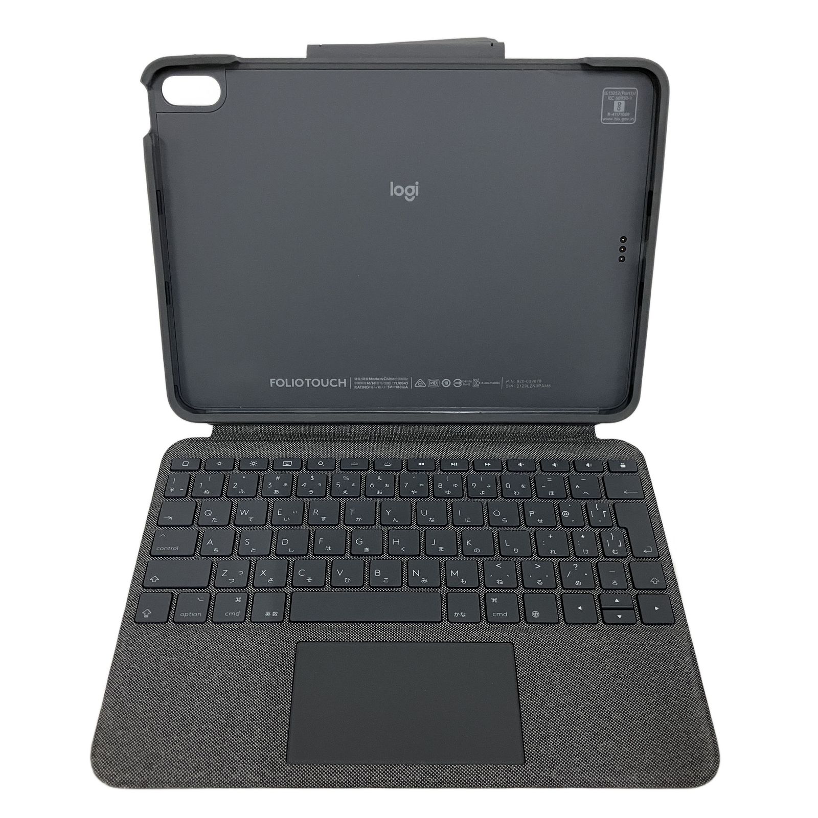 Logicool ロジクール FOLIO TOUCH iK1094BKA iPad Air 第4世代用