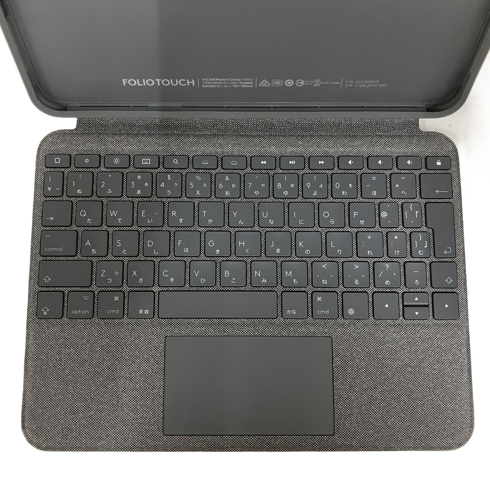 Logicool ロジクール FOLIO TOUCH iK1094BKA iPad Air 第4世代用