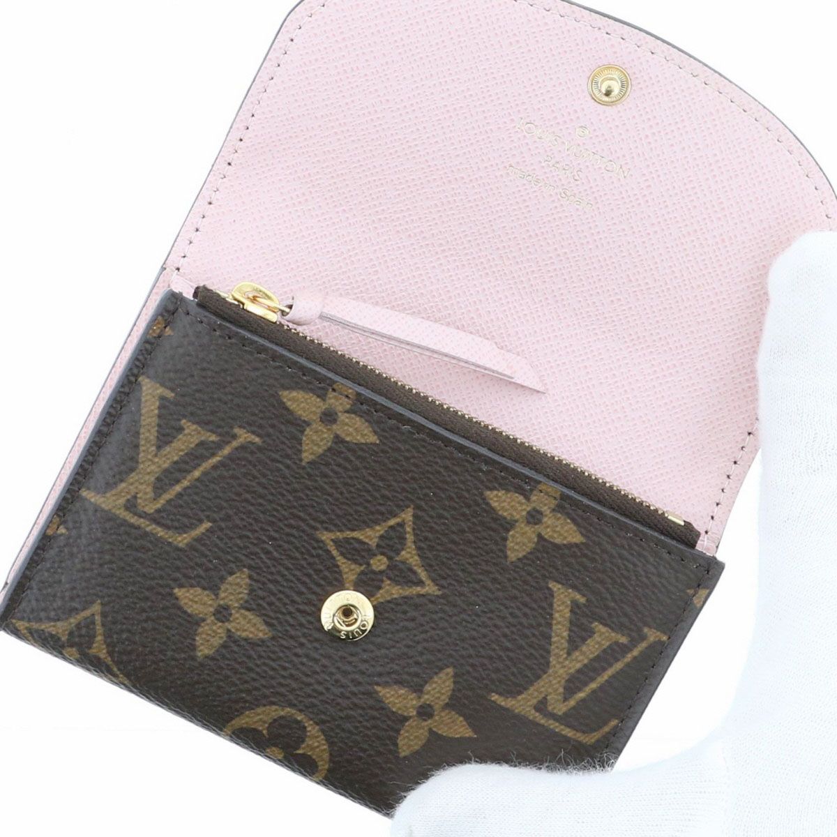 LOUIS VUITTON ルイ・ヴィトン ポルトモネ・ロザリ モノグラム コイン