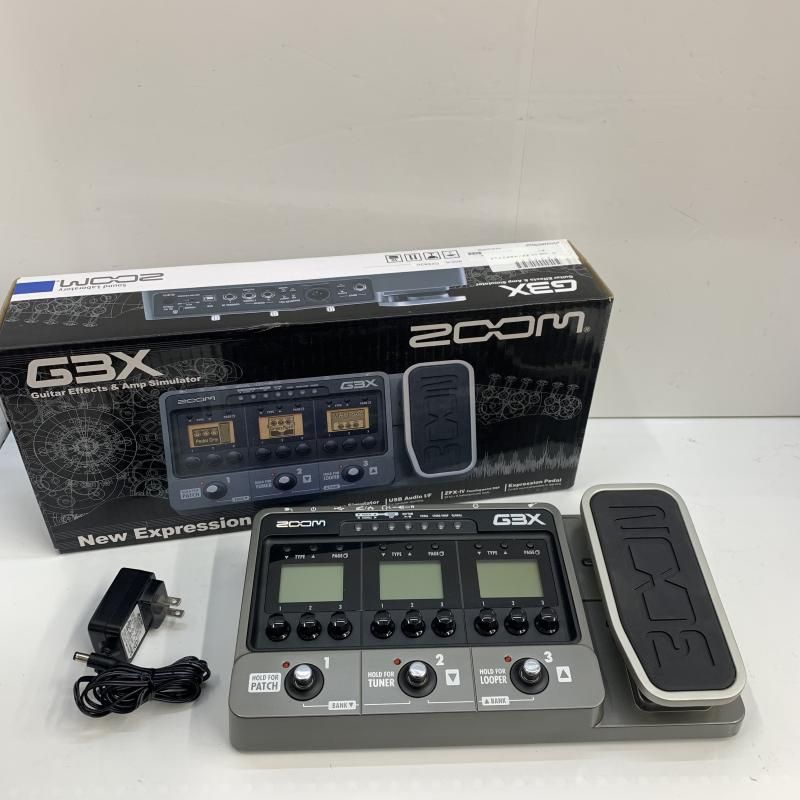 中古】ZOOM G3X ﾏﾙﾁｴﾌｪｸﾀｰ[92] - メルカリ