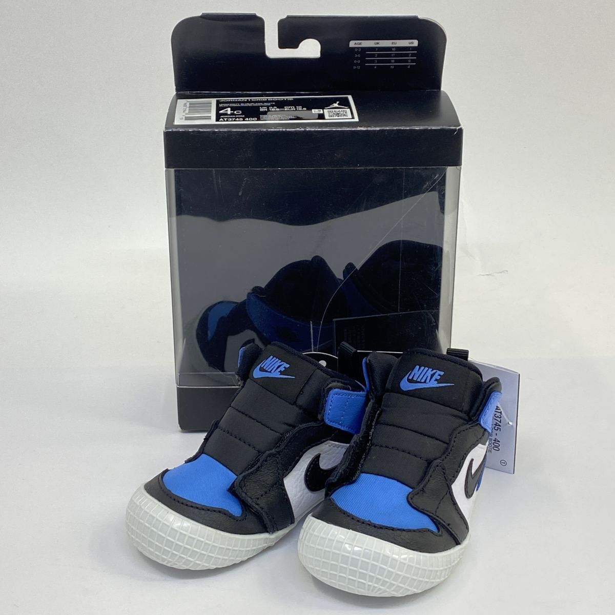未使用】NIKE ナイキ JORDAN 1 CRIB BOOTIE ジョーダン クリブブーティ
