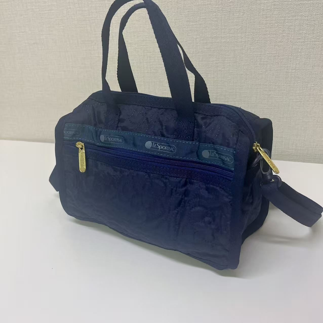 ほぼ未使用！レスポートサック パフィーブロッサムズ 2wayショルダー 