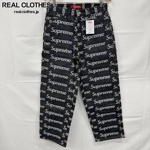 未使用】Supreme/シュプリーム【25AW】Jacquard Logos Double Knee